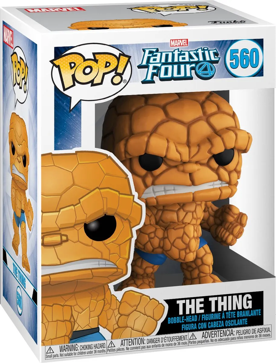 Funko Pop! Marvel Fantastic Four The Thing 44988 - Multicolor