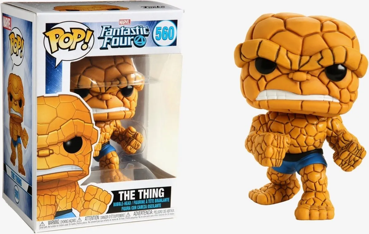Funko Pop! Marvel Fantastic Four The Thing 44988 - Multicolor