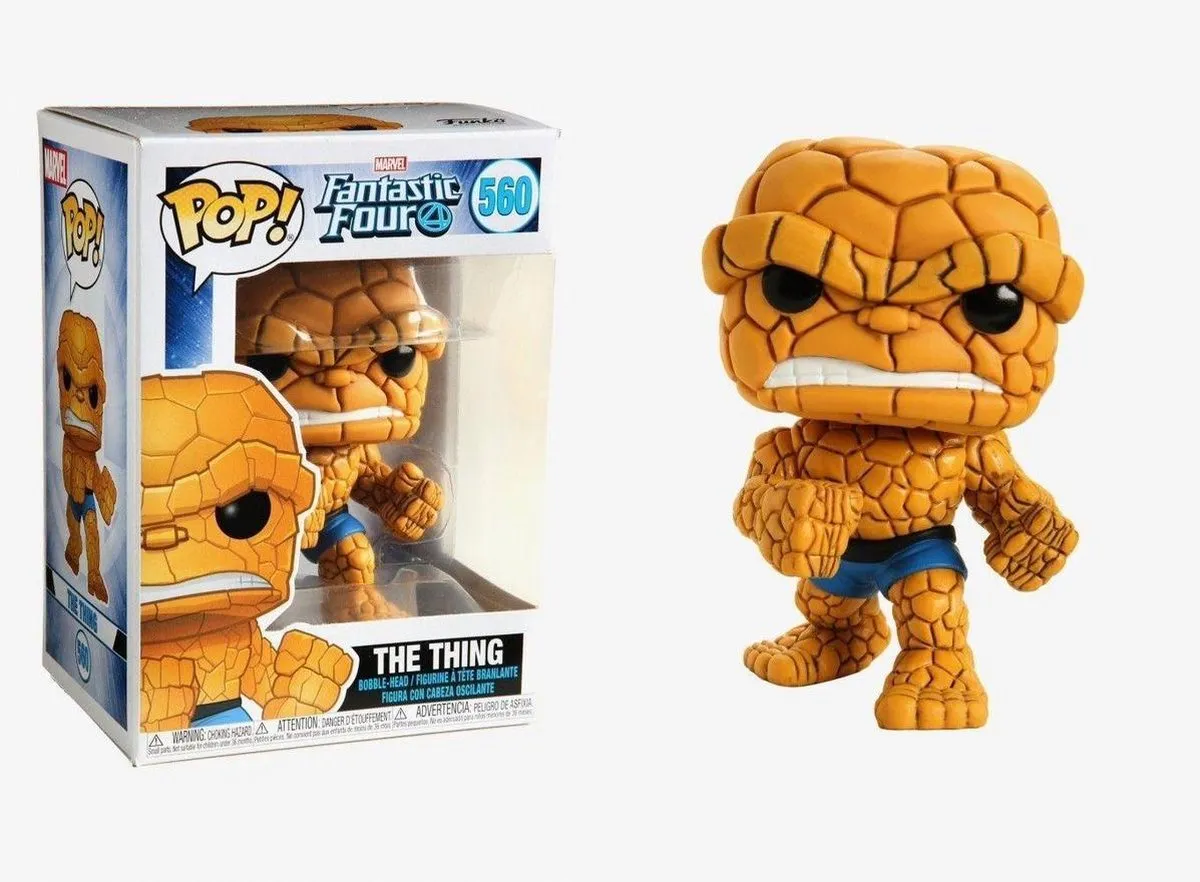 Funko Pop! Marvel Fantastic Four The Thing 44988 - Multicolor