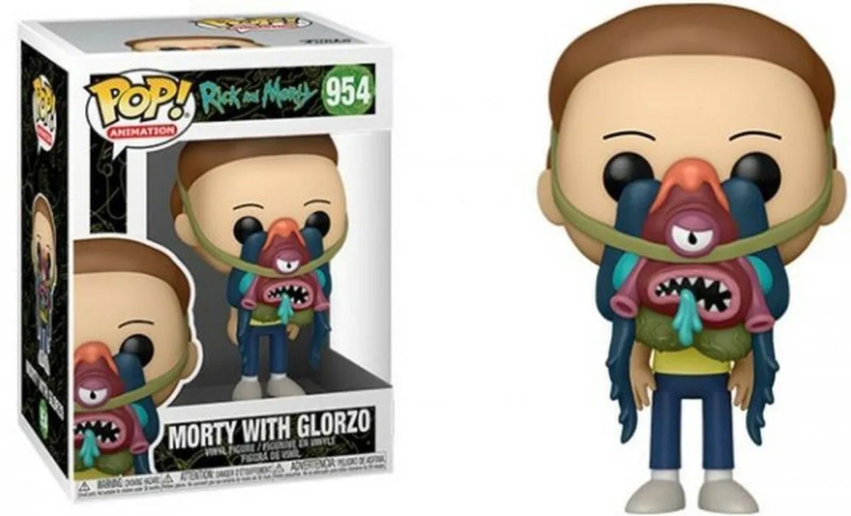 Funko Pop! Animayion Rick and Morty Morty Glorzo - Multicolor