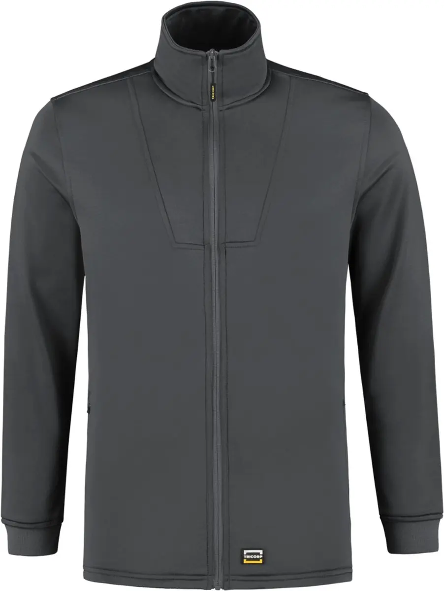 Tricorp 302010 Fleece Vest - Donkergrijs L