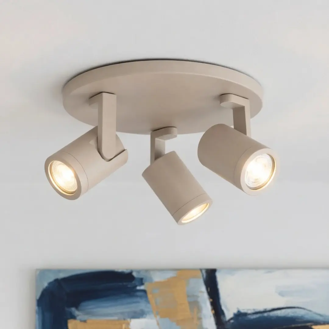 Highlight Spot HALO 3 Lichtsysteem 25cm - Warm wit - Crème