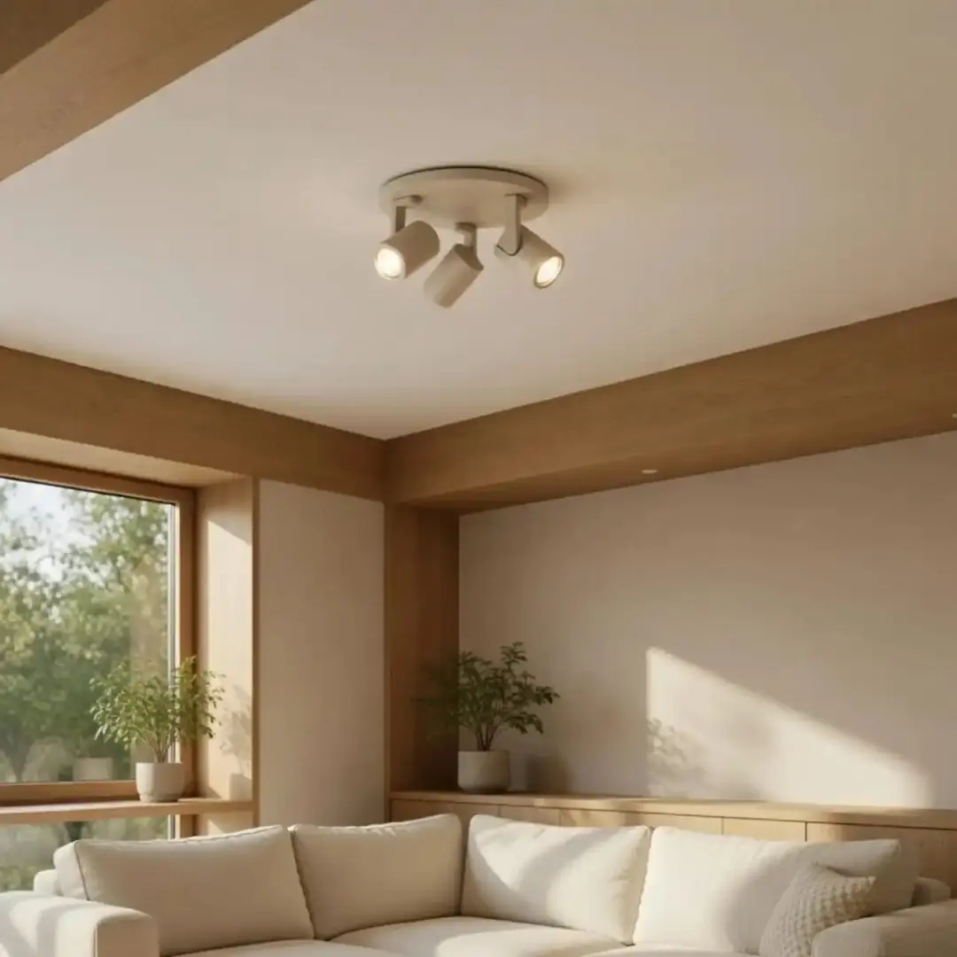 Highlight Spot HALO 3 Lichtsysteem 25cm - Warm wit - Crème