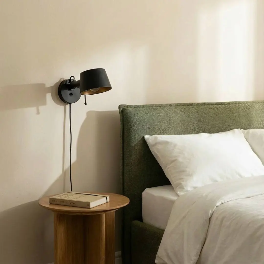 Lucande Wandlamp Metaal 1 Licht E27 - Zwart/Goud
