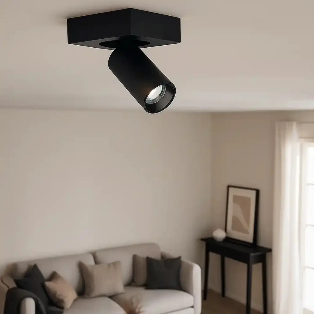 Highlight Spot Eliano 10W - 1 Lichtpunt - Ø10cm - Zwart