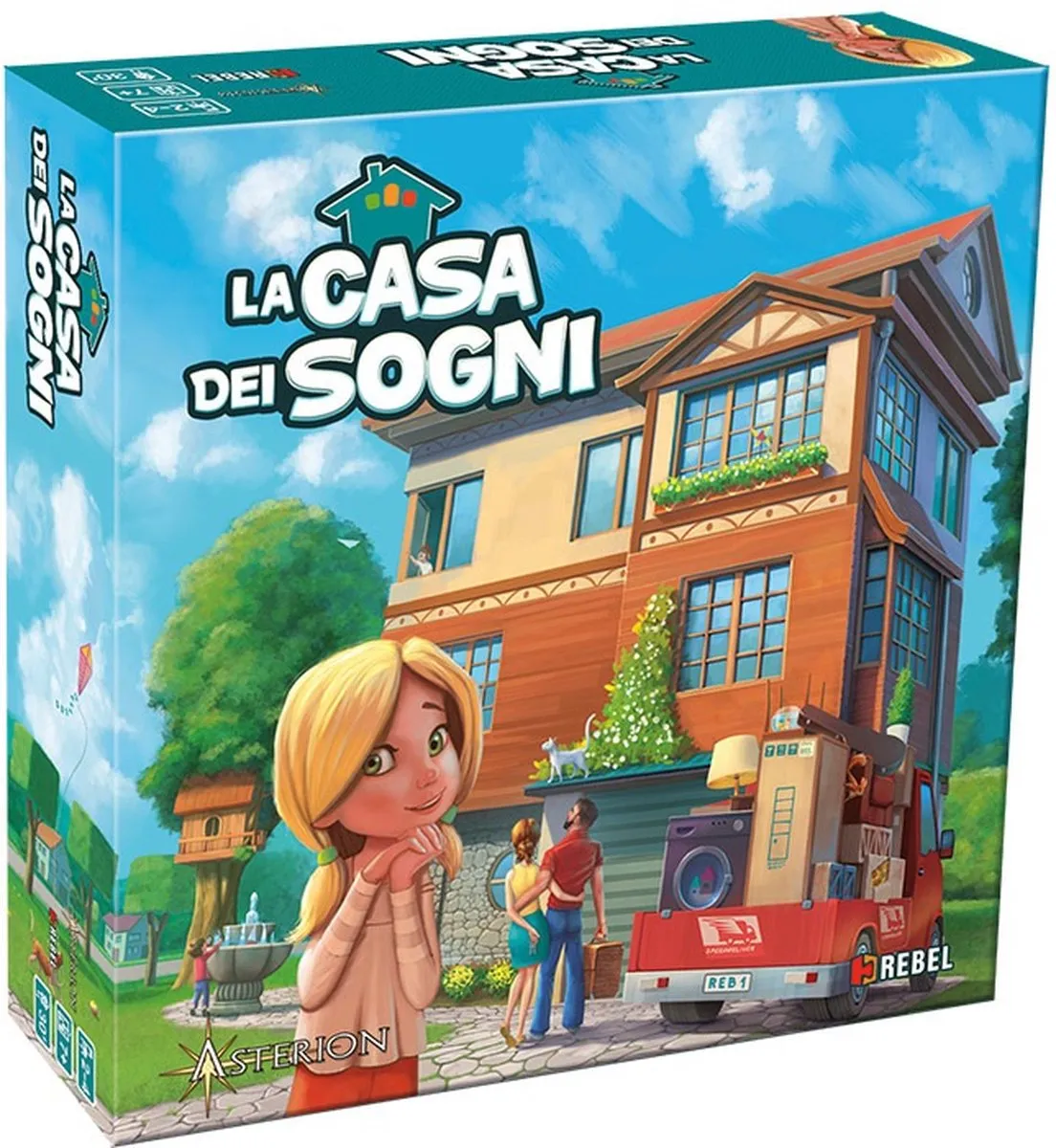 Asmodee La Casa dei Sogni Bordspel
