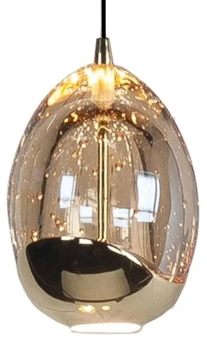 Highlight Golden Egg 2 Tafellamp - 2x9.5cm - Zwart