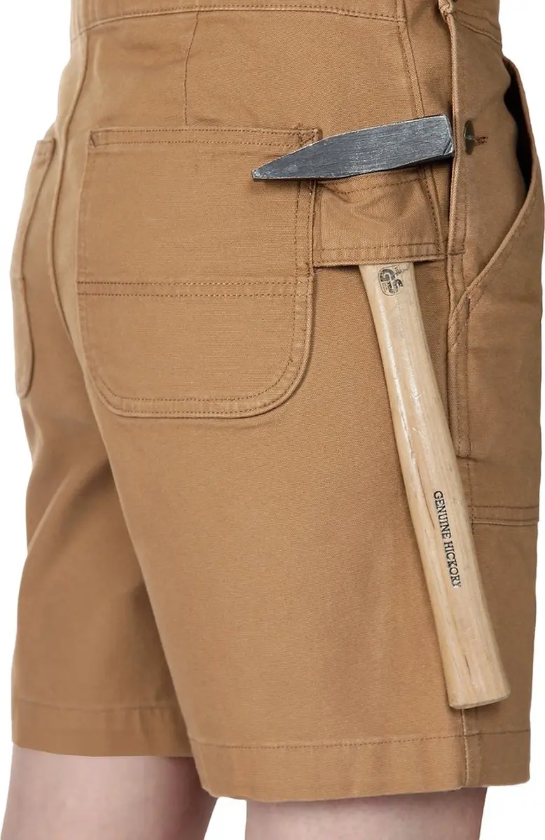 Carhartt Dames Relaxed Fit Shortall 106197 - M - Carhartt Brown