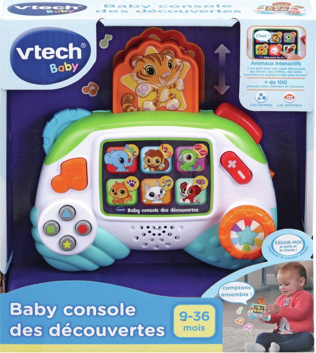 VTECH - 609105 - Babyconsole van ontdekkingen