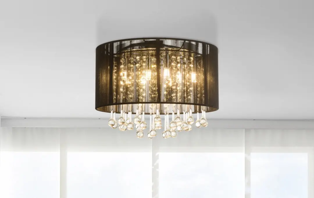 Globo Bagana Plafondlamp - Chroom - Ø40cm - 8xG9