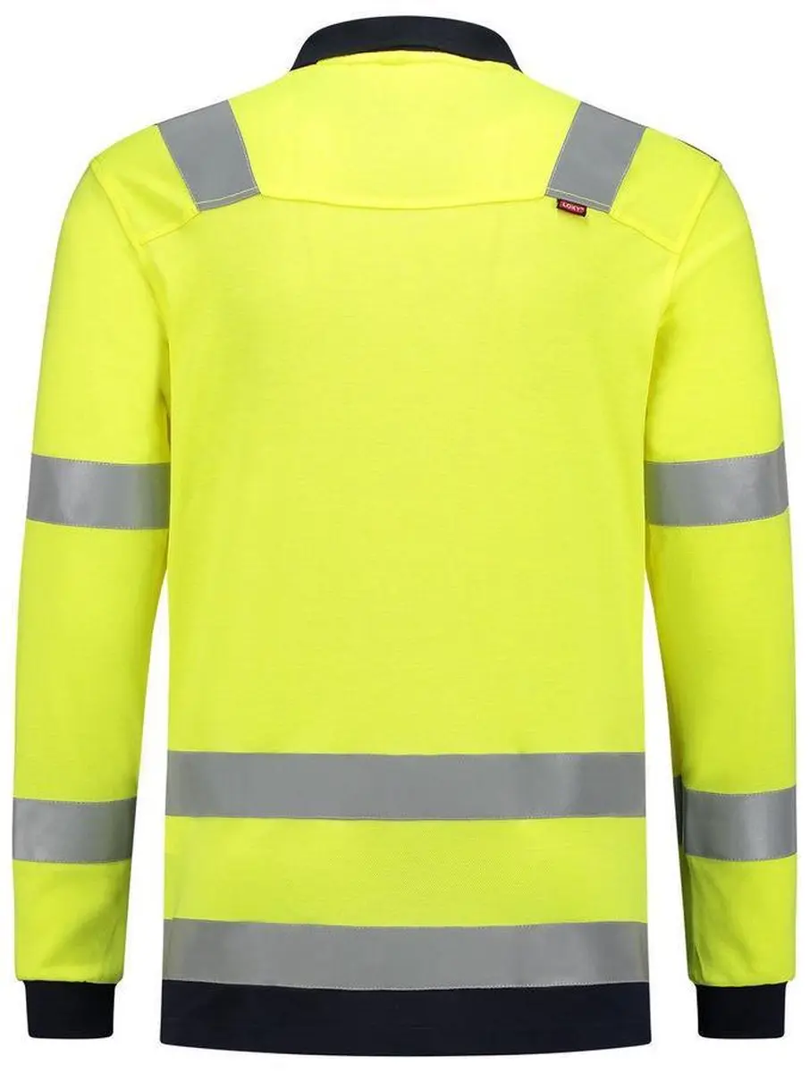 Tricorp 203003 Poloshirt - Fluo Geel/Inkt - L