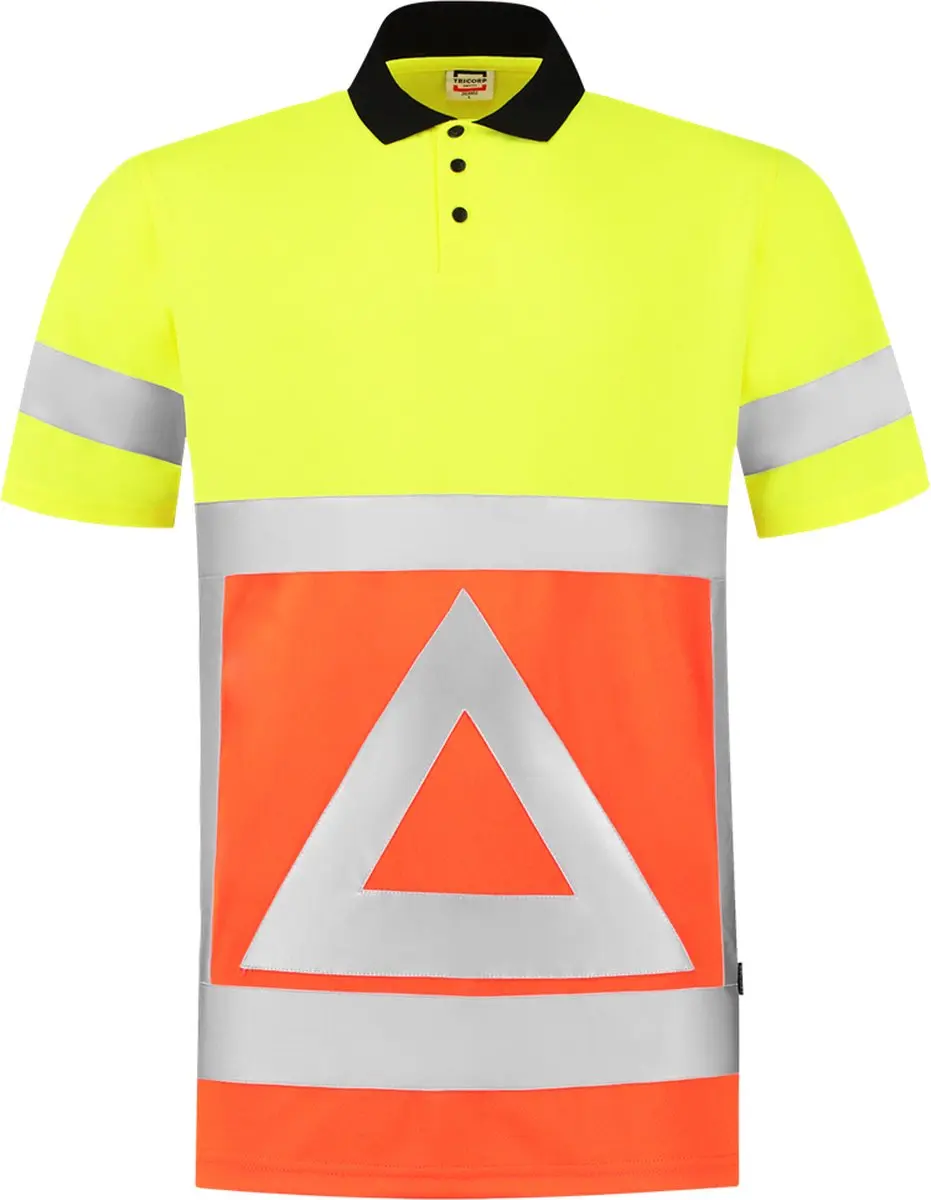 Tricorp Poloshirt Verkeersregelaar 203011 - XL - Fluor Oranje/Geel