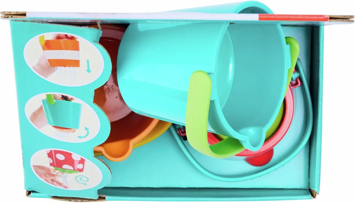 Hape Vrolijke Splash Emmerset 411855 - Veelkleurig