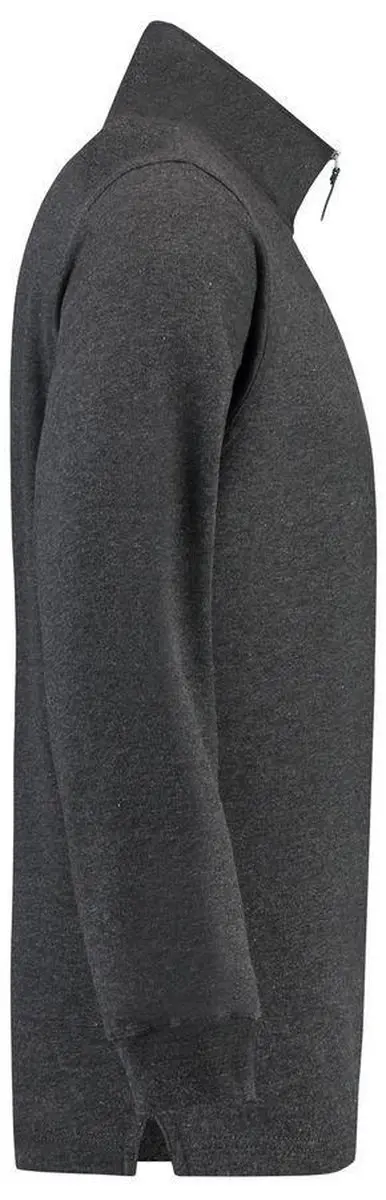 Tricorp Sweater Ritskraag 301010 - Antracietgrijs - Maat L
