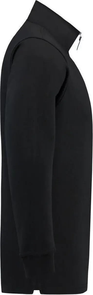 Tricorp Sweater Ritskraag 3XL - Zwart