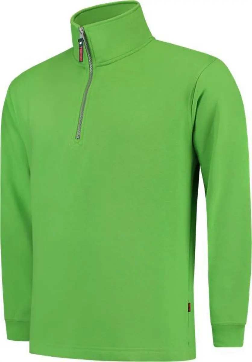 Tricorp Sweater Ritskraag 3XL - Zwart - afbeelding 6 van 6