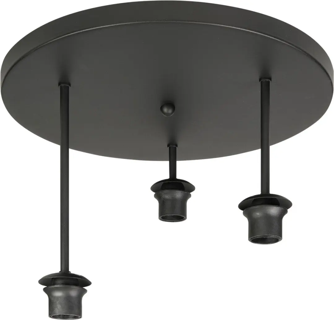 Highlight Fantasy Plafondlamp 3 Lichts Smoke - 21cm