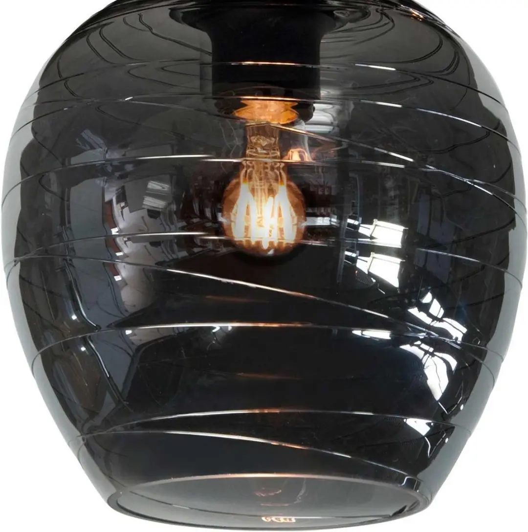 Highlight Fantasy Plafondlamp 3 Lichts Smoke - 21cm