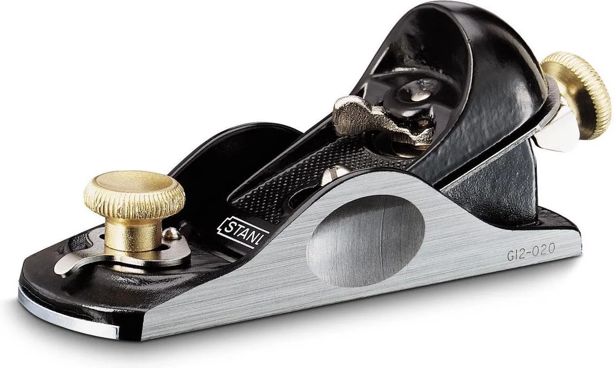 Stanley Blokschaaf 160mm 9½ - Hout - Zwart/Grijs