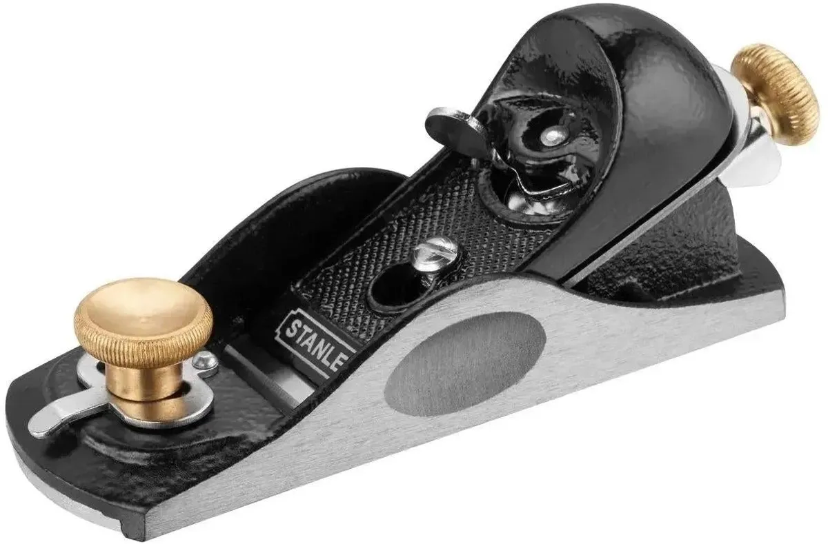 Stanley Blokschaaf 160mm 9½ - Hout - Zwart/Grijs