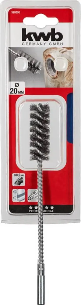 KWB Spiraalboor Staaldraad Gegolfd 599500
