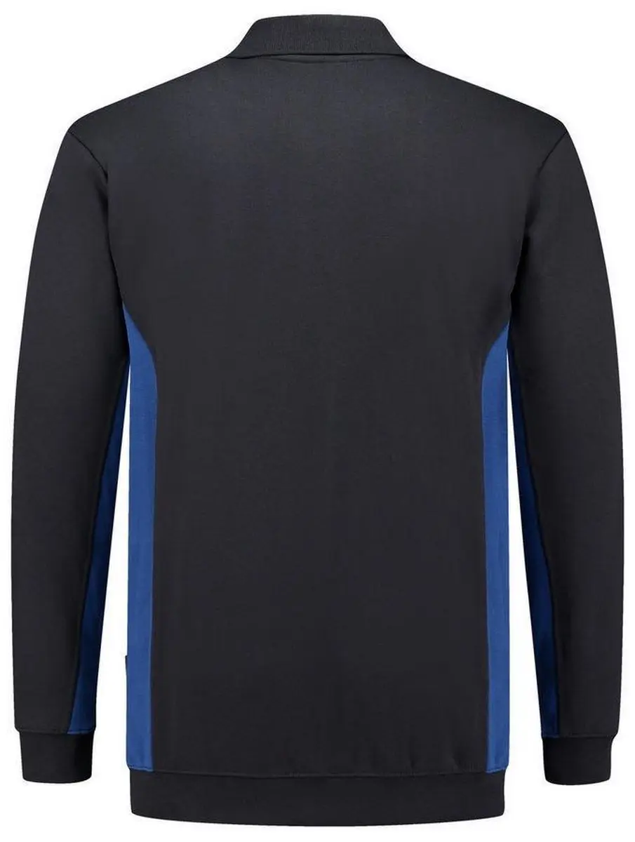 Tricorp 302003 Polosweater Bicolor - Marineblauw/Koningsblauw XL