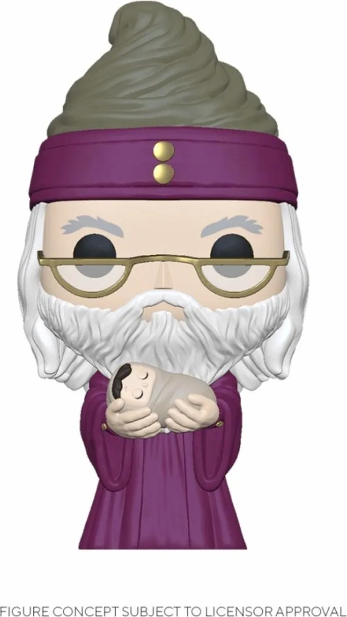 Funko POP! Harry Potter Albus Dumbledore met Baby Harry - Multicolor