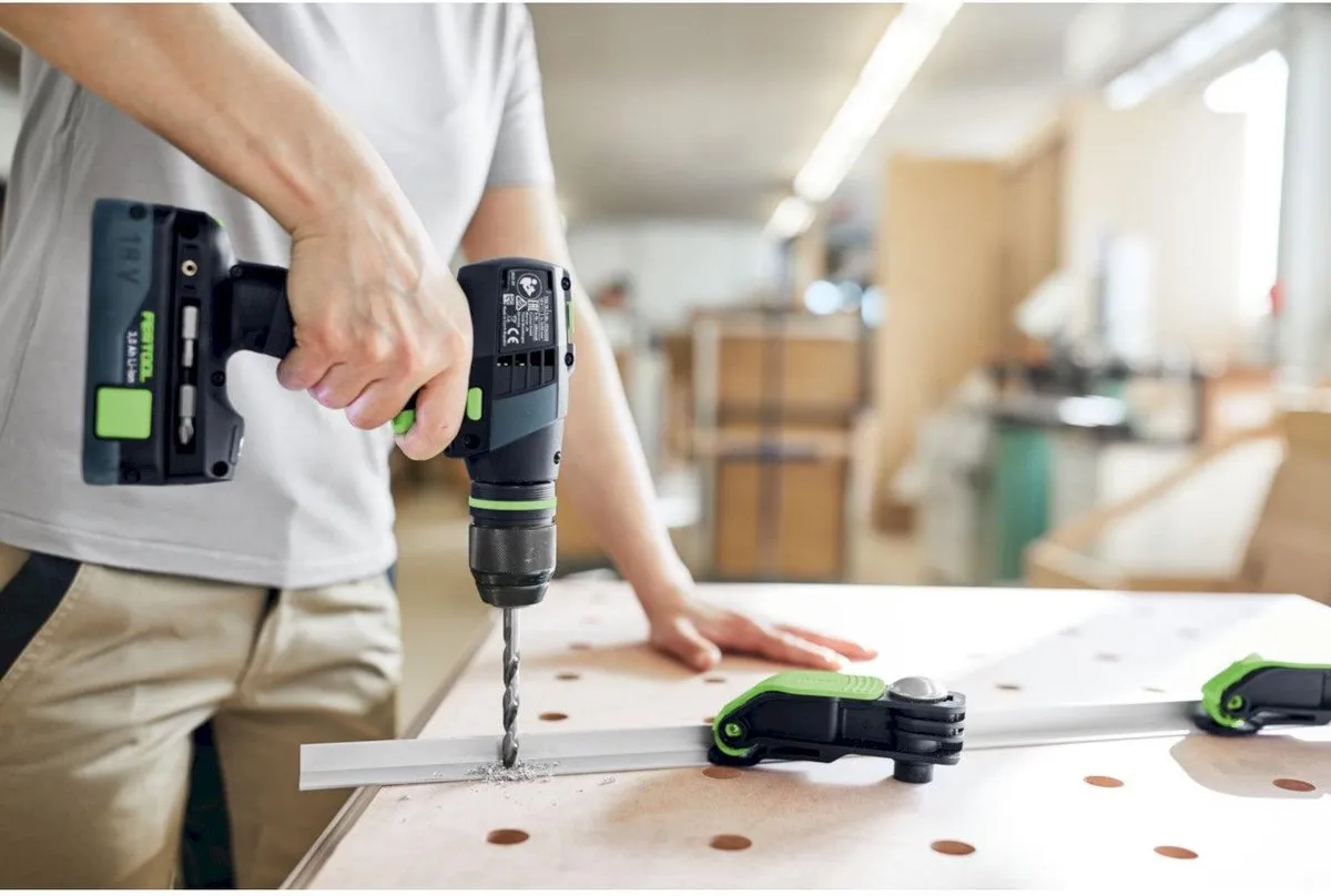 Festool TXS 18-Basic Accu-Schroefboormachine - 35mm hout, 10mm metaal