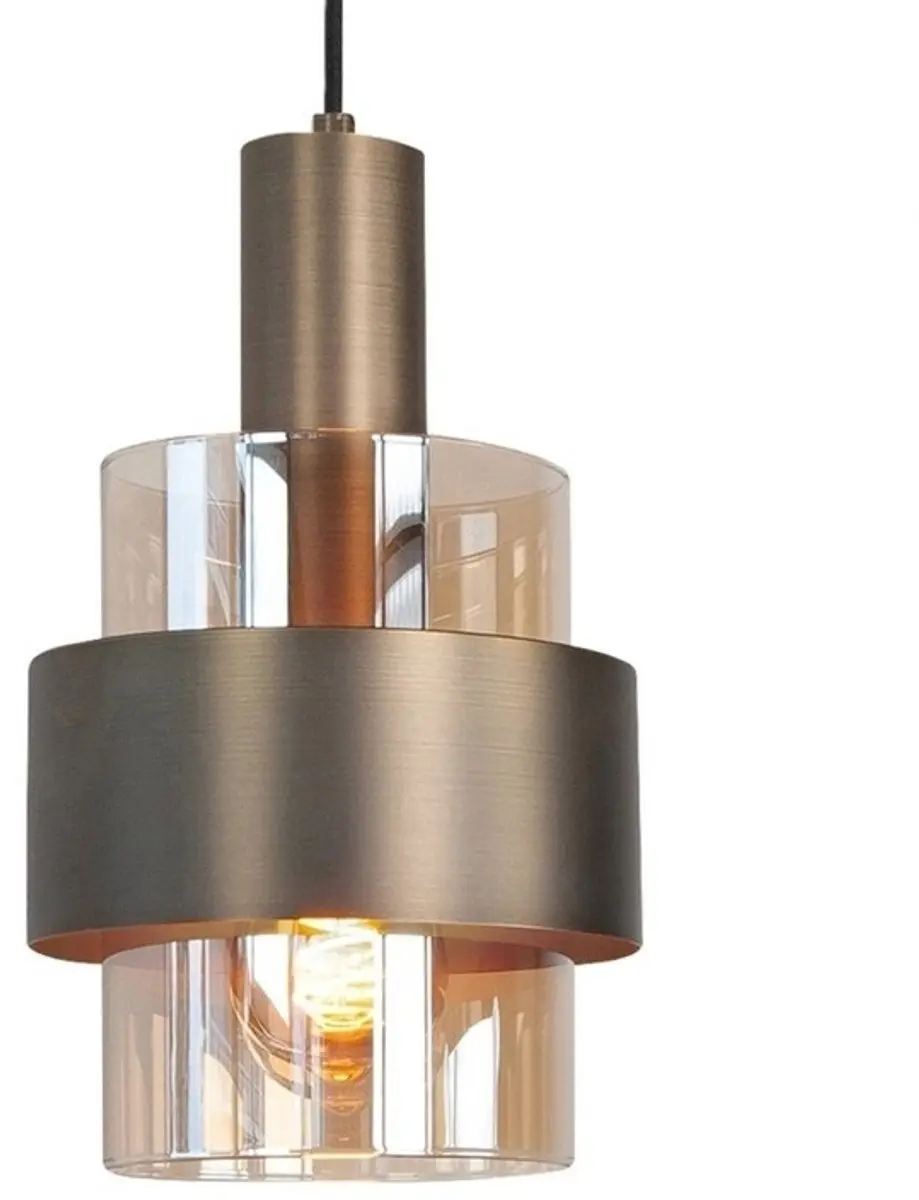 Highlight Hanglamp Marrone 7 Lichts 130cm - Brons