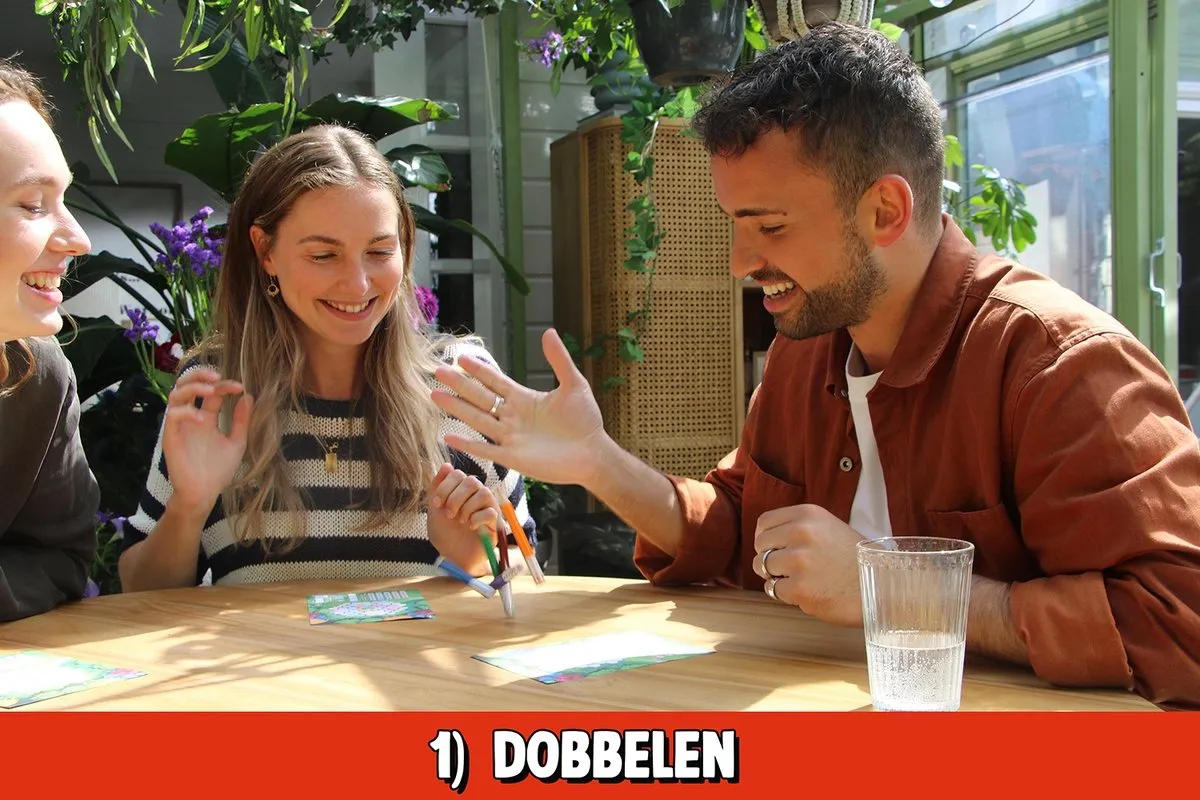 999 Games Pick a Pen Riffen Dobbelspel - Blauw - 2-4 Spelers - afbeelding 6 van 6