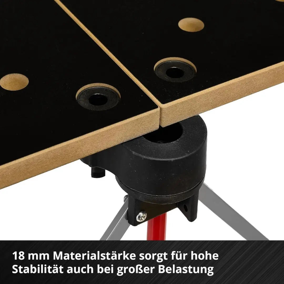 Einhell Werkblad 2-delig 600x1200mm - Opvouwbaar MDF