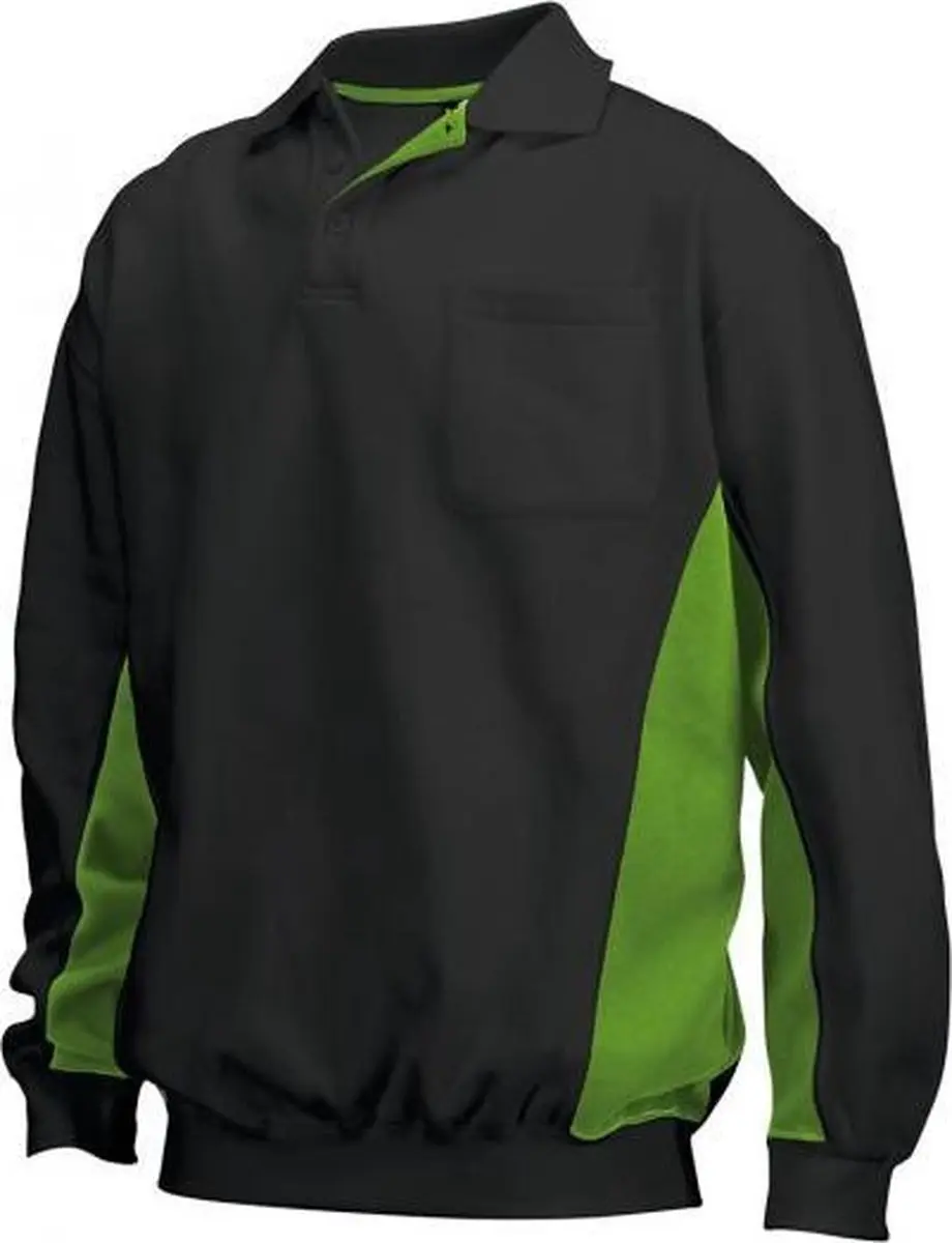 Tricorp Polosweater Bi-Color 302001 - 5XL - Navy/Marineblauw