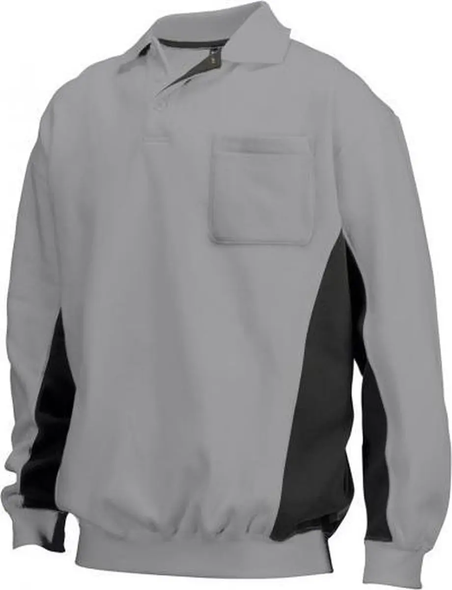Tricorp Polosweater Bi-Color 302001 - 5XL - Navy/Marineblauw