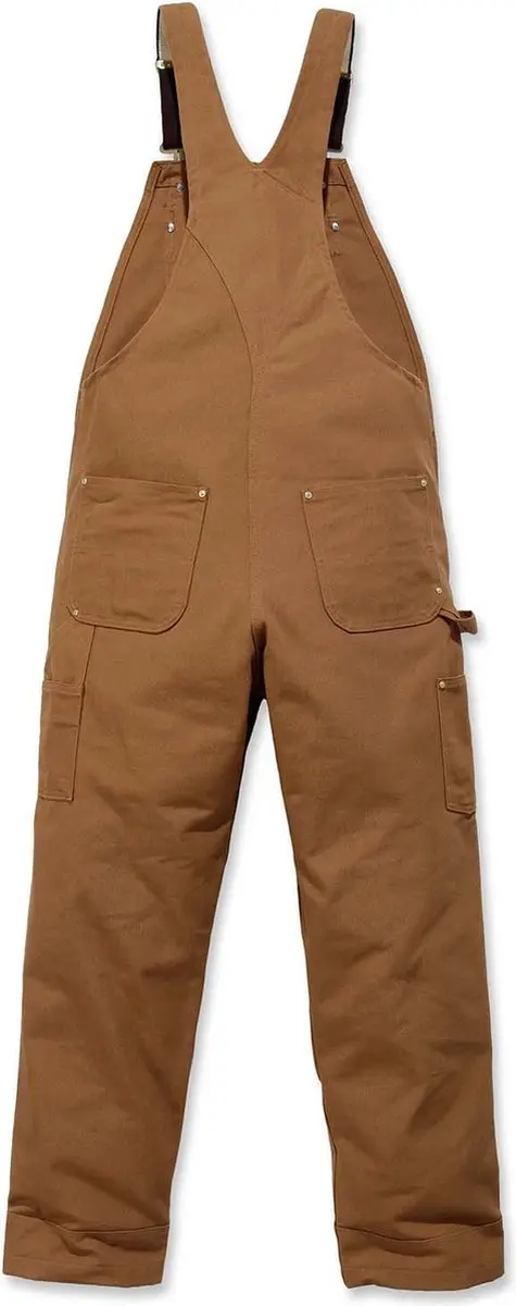 Carhartt Relaxed Fit Duck Bib Overall W34/L32 - Carhartt Brown