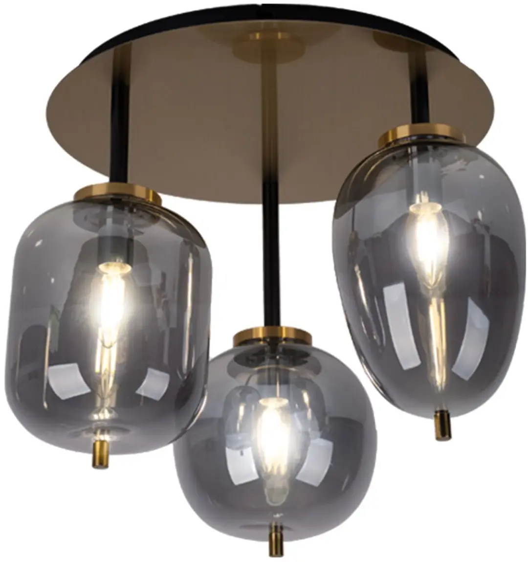 Globo Plafondlamp 3-vlammen D46xH36cm