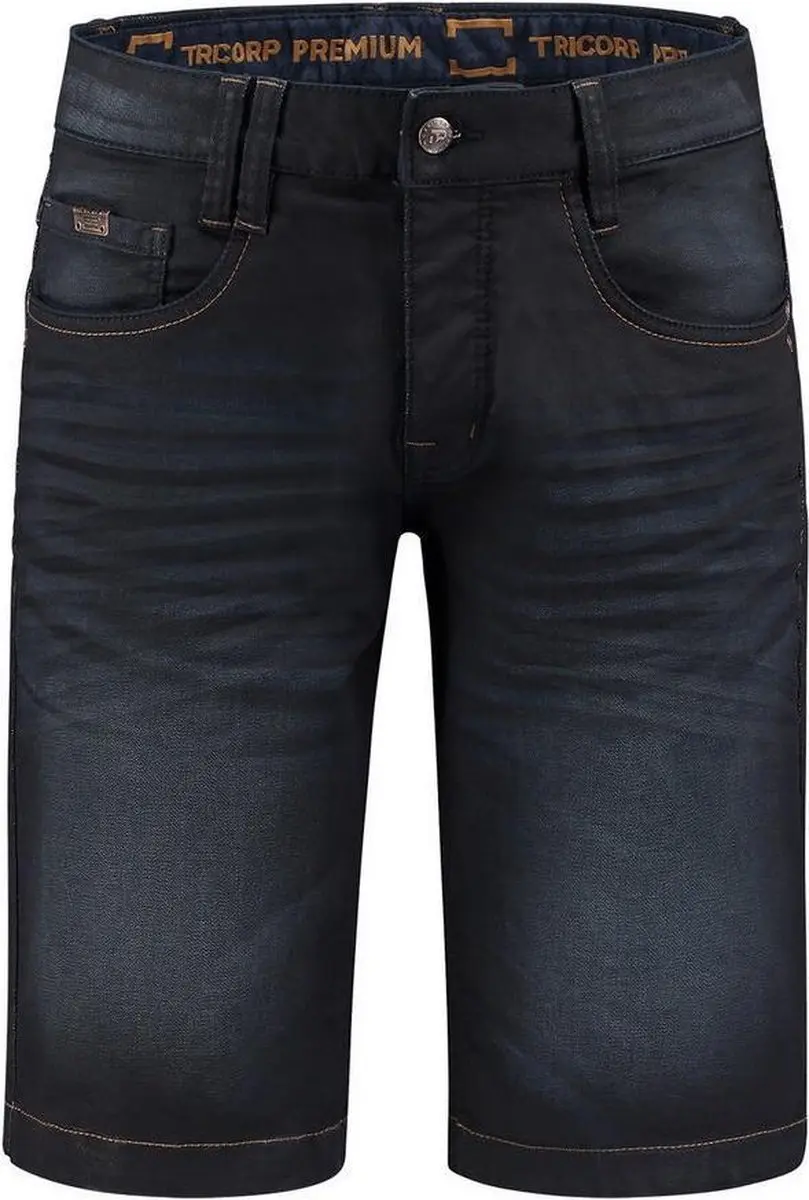Tricorp Jeans Premium Stretch Kort 504010 - 36 Denim Blue