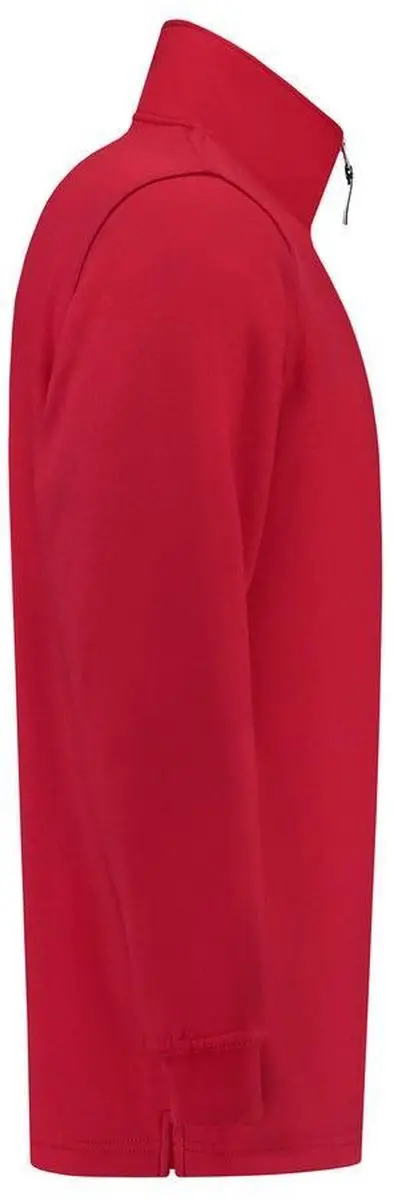 Tricorp Sweater Ritskraag 301010 - Rood - 7XL
