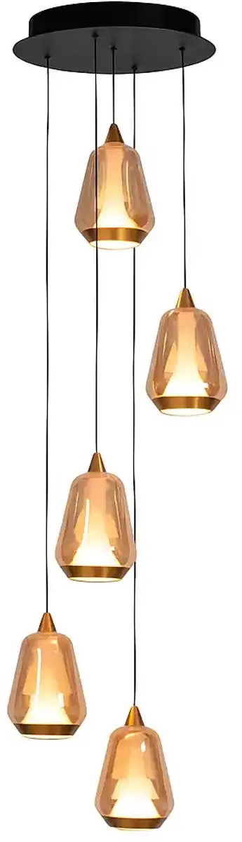 Highlight Tromba 5-lights Hanglamp