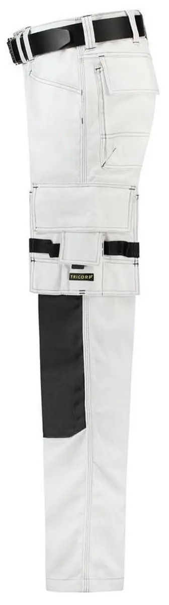 Tricorp 502009 Werkbroek Cordura Canvas 53 - Wit/Donkergrijs