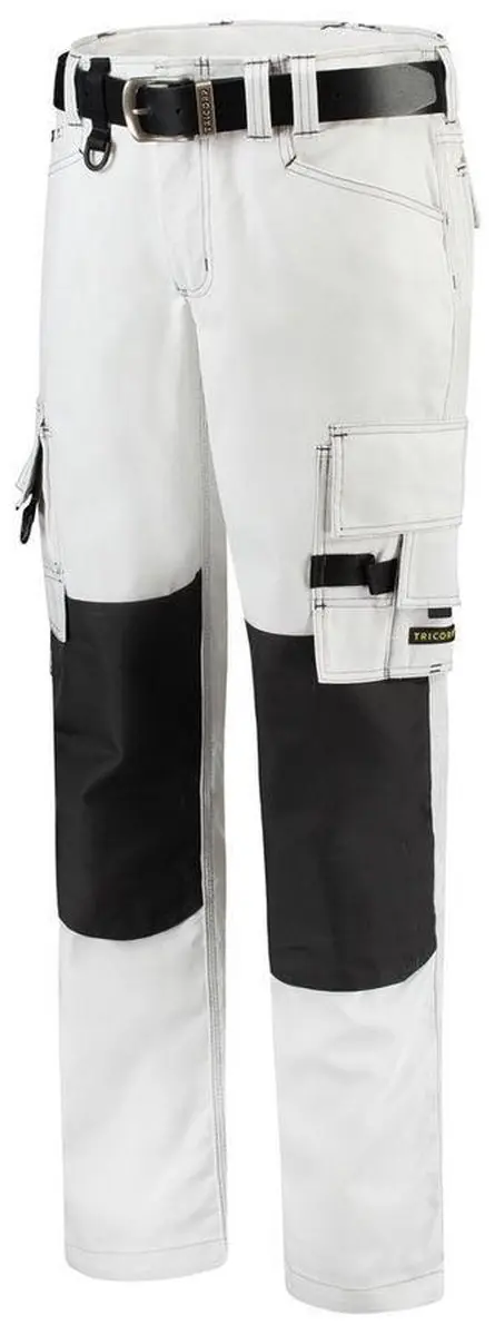 Tricorp 502009 Werkbroek Cordura Canvas 53 - Wit/Donkergrijs