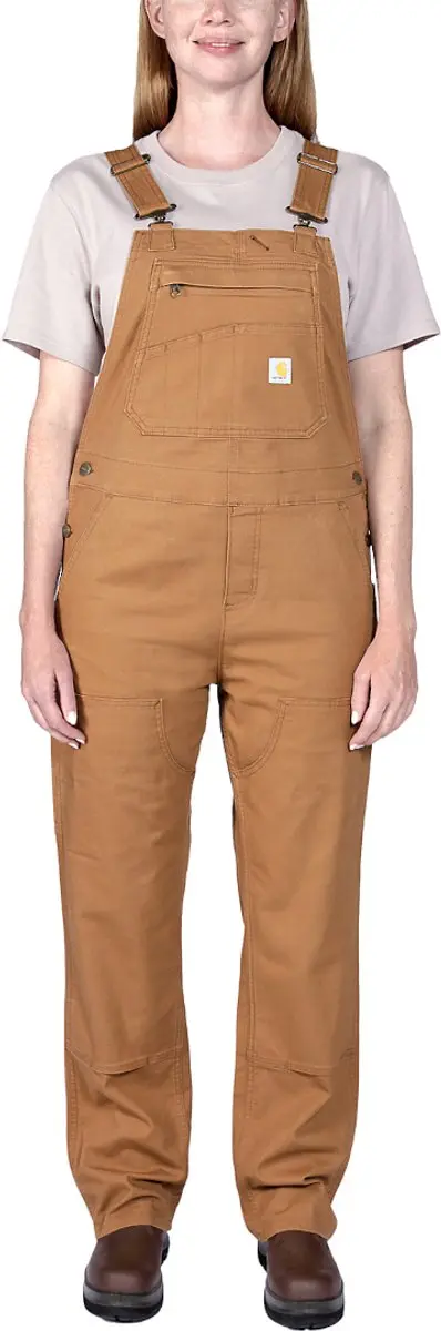 Carhartt Rugged Flex Dames Overall - M - Bruin