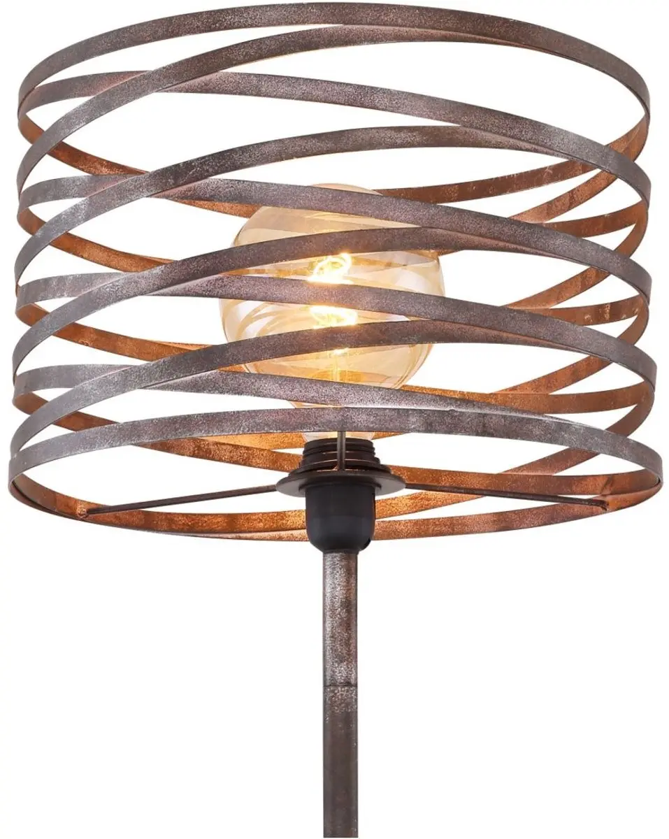 Globo Marco Vloerlamp 158cm - Matt zwart - 1 Lichtpunt