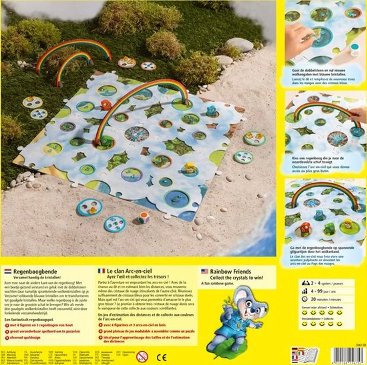 Haba Regenboogbende Behendigheidsspel - 2-4 Spelers