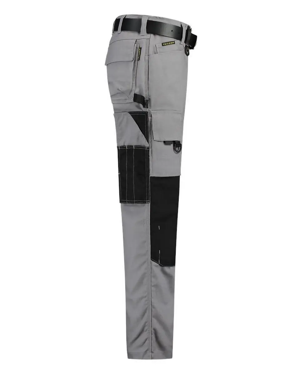 Tricorp Werkbroek Canvas Cordura 502009 - Maat 58 - Grijs/Zwart