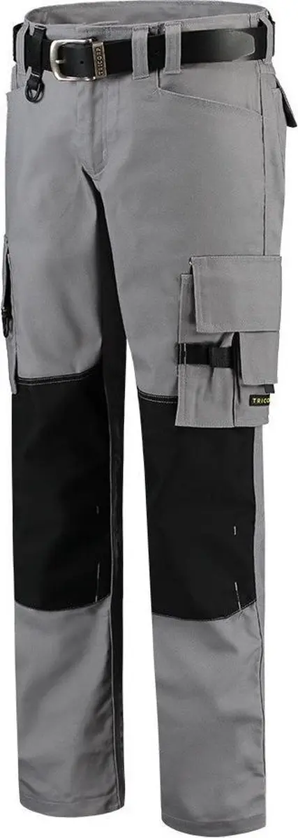 Tricorp Werkbroek Canvas Cordura 502009 - Maat 58 - Grijs/Zwart