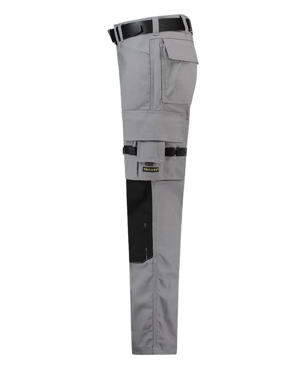 Tricorp Werkbroek Canvas Cordura 502009 - Maat 58 - Grijs/Zwart - afbeelding 6 van 6