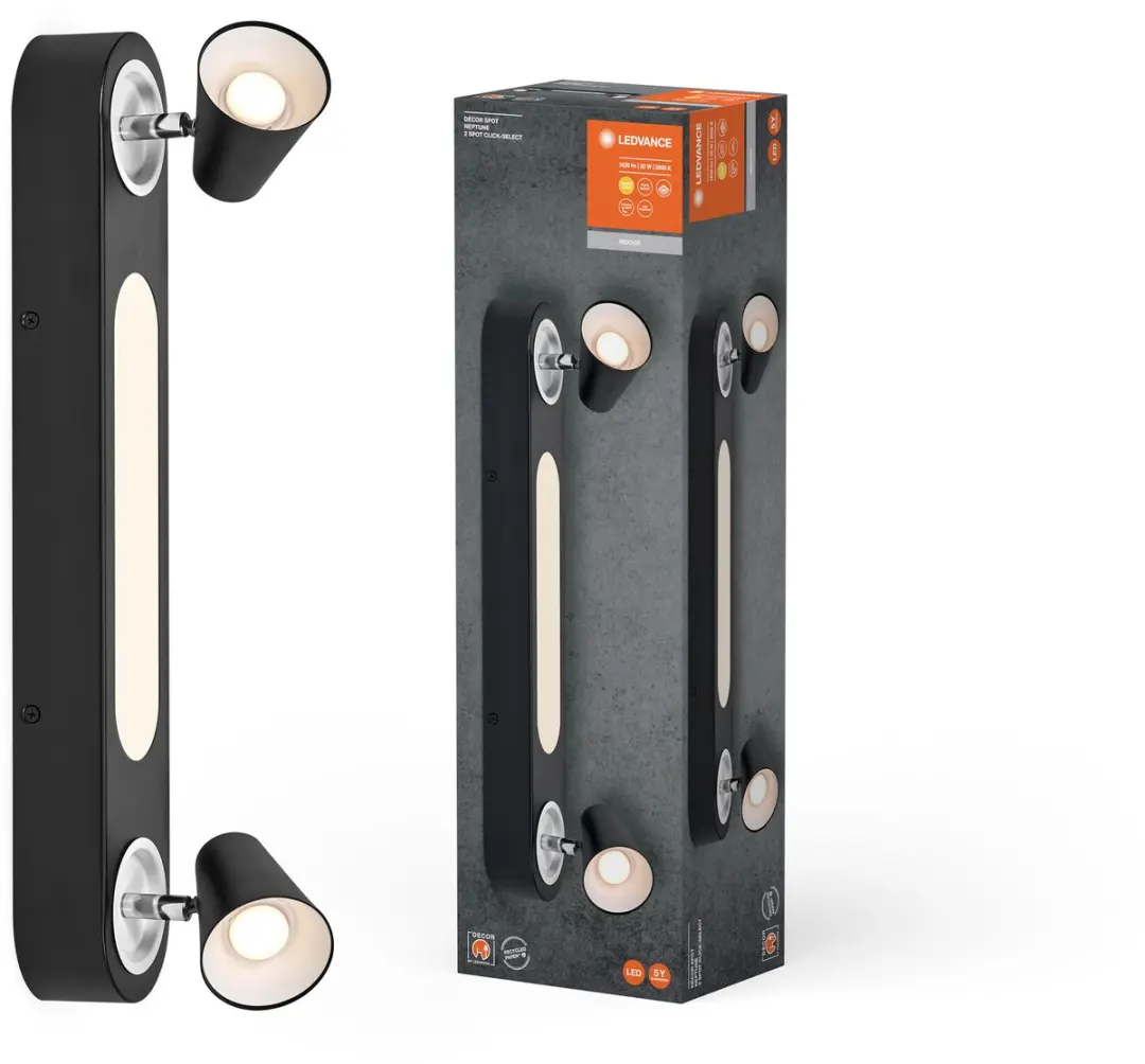 LEDVANCE Decor Spot Neptune 20W 635lm - Zwart