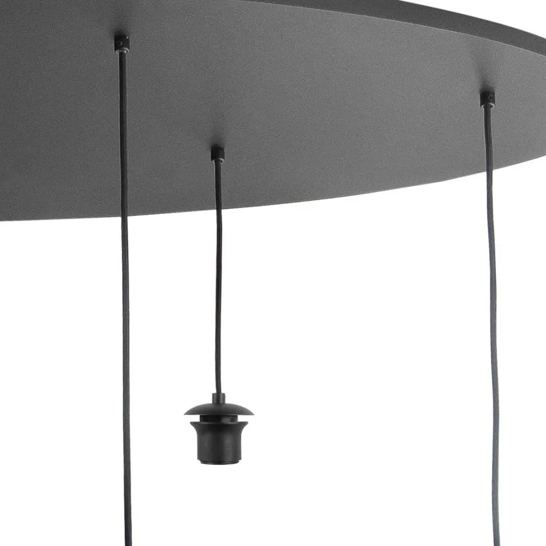Highlight Fantasy 8L Pendellamp 140cm - Zwart