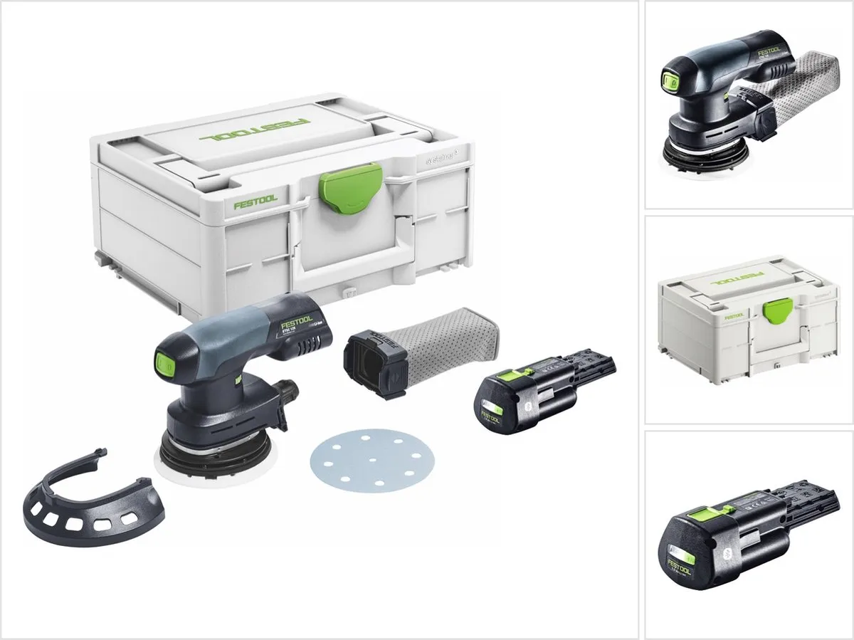 Festool ETSC 125-Basic Accu Excentrische Schuurmachine 18V