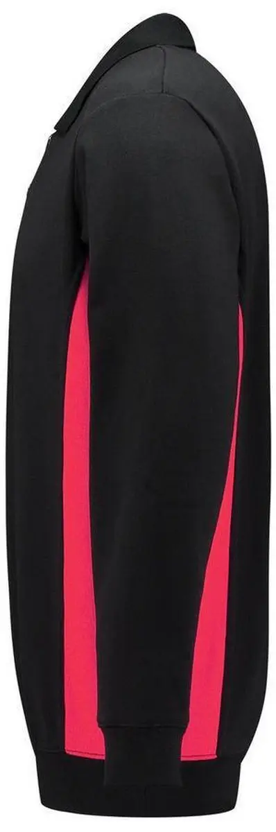 Tricorp 302003 Polosweater - Zwart/Rood XL
